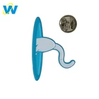 Oneway High Quality Decoration Animal Tail Shaped Soft Enamel Lapel Pin Custom Made