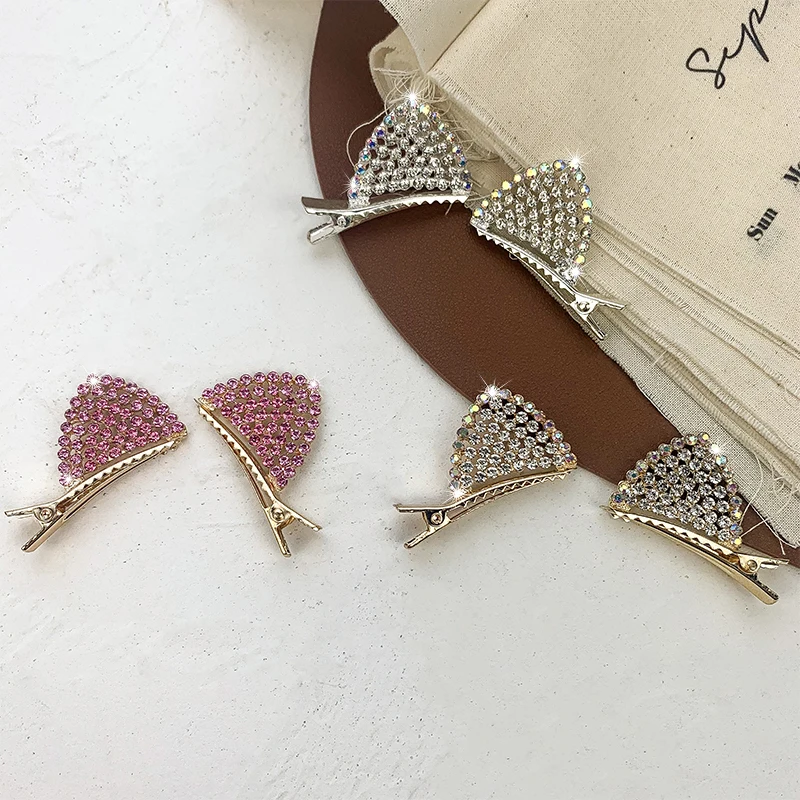 Vershal B1-32 Korea Style Cat Ear shape Fashion Cute Diamond Shining Hair Clips, 3 colors
Vershal B1-32 Korea Style Cat Ear shape Fashion Cute Diamond Shining Hair Clips, 3 colors