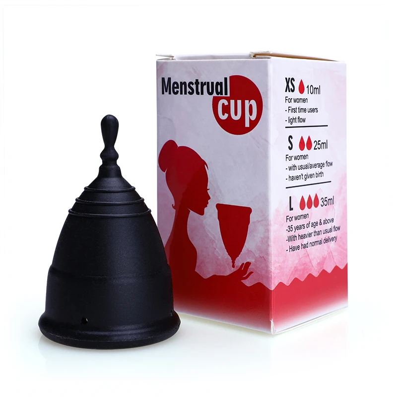New Design Reusable Set Copa Menstrual Organic Wash Sterilizer Black Menstrual Cups
New Design Reusable Set Copa Menstrual Organic Wash Sterilizer Black Menstrual Cups