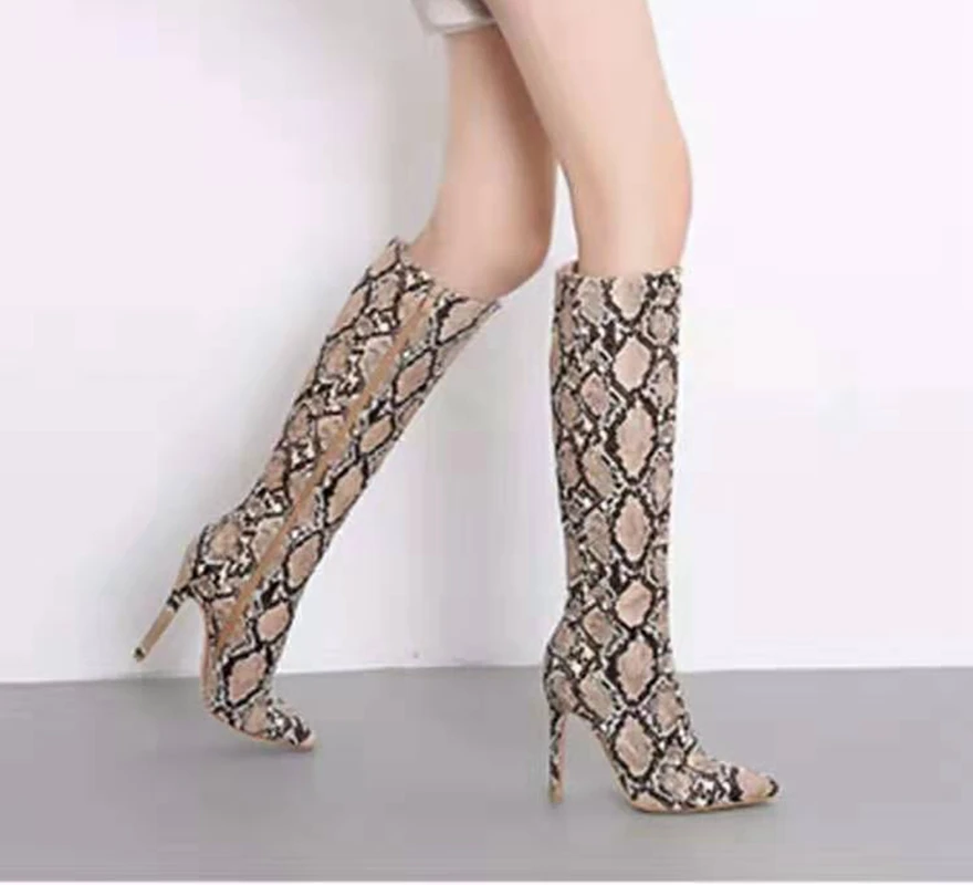 Brand New Ladies High Heels Pointed Toe Snakeskin Colorful Shoes Woman Casual Party Sexy Autumn Spring Women Boots
Brand New Ladies High Heels Pointed Toe Snakeskin Colorful Shoes Woman Casual Party Sexy Autumn Spring Women Boots