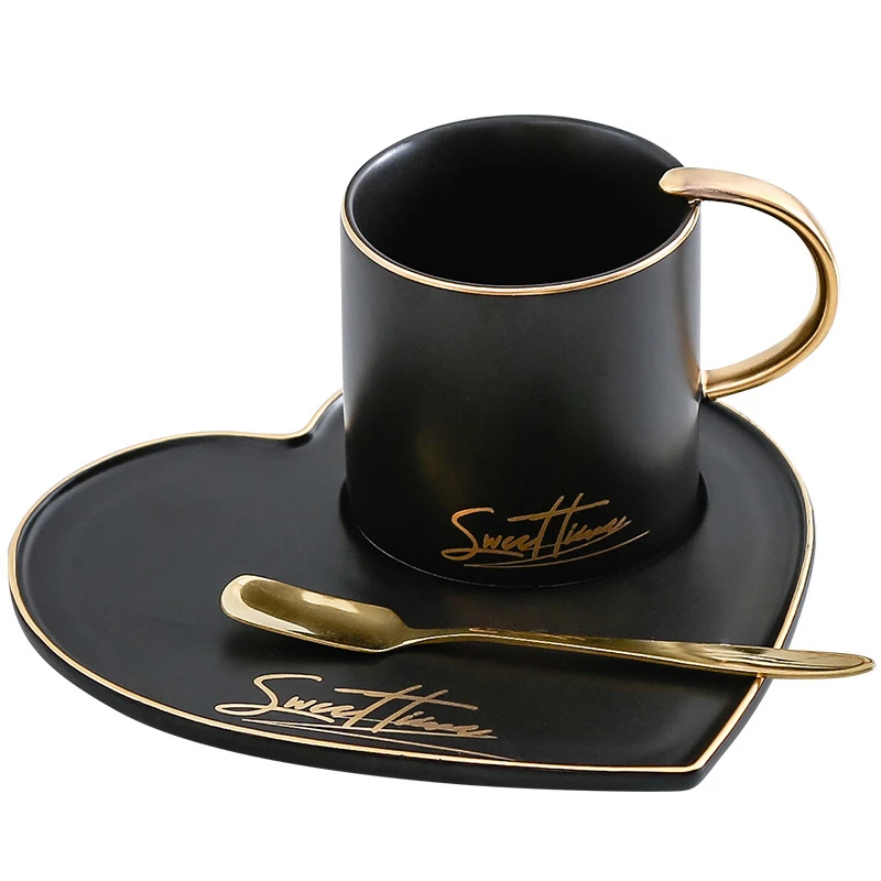 Creative Nordic coffee cup and saucer set ceramic tea set