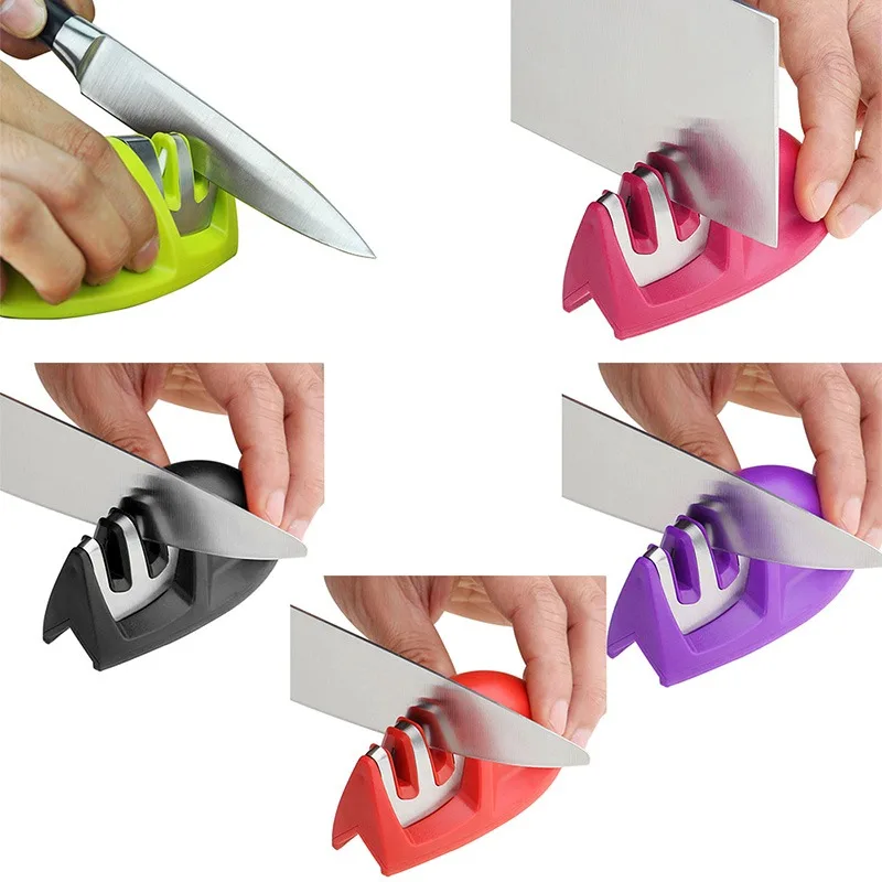Professional ABS +Stainless Steel Two Stages (Diamond & Ceramic) Kitchen Whetstone Knife Sharpener ,Sharpening Grinding Stone, Multicolor
Professional ABS +Stainless Steel Two Stages (Diamond & Ceramic) Kitchen Whetstone Knife Sharpener ,Sharpening Grinding Stone, Multicolor
