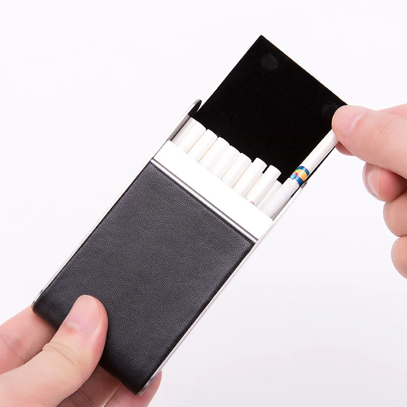 Portable Smoking Box Colorful PU Cigarette Case Unisex Personality Cigarett Box Smoking Accessories, Pictures
Portable Smoking Box Colorful PU Cigarette Case Unisex Personality Cigarett Box Smoking Accessories, Pictures