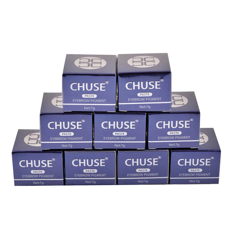 9 Color CHUSE cosmetic tattoo brow pigment supplies pigmento microblading
9 Color CHUSE cosmetic tattoo brow pigment supplies pigmento microblading