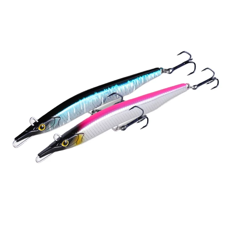 9504 Needle fish Pencil Fishing Lures Silver Carp & Bighead Carp Bait Sinking Lure stickbaits Wobblers, 4 colors
9504 Needle fish Pencil Fishing Lures Silver Carp & Bighead Carp Bait Sinking Lure stickbaits Wobblers, 4 colors