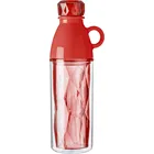 cheap Customizable OEM double wall crystable diamond Geometric style sports bottle 500 ml