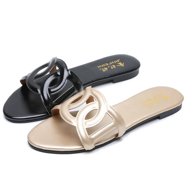 Flat sandals and slippers women's summer new style one-line beach open-toed ladies lazy outdoor sandals, Customized color
Flat sandals and slippers women's summer new style one-line beach open-toed ladies lazy outdoor sandals, Customized color