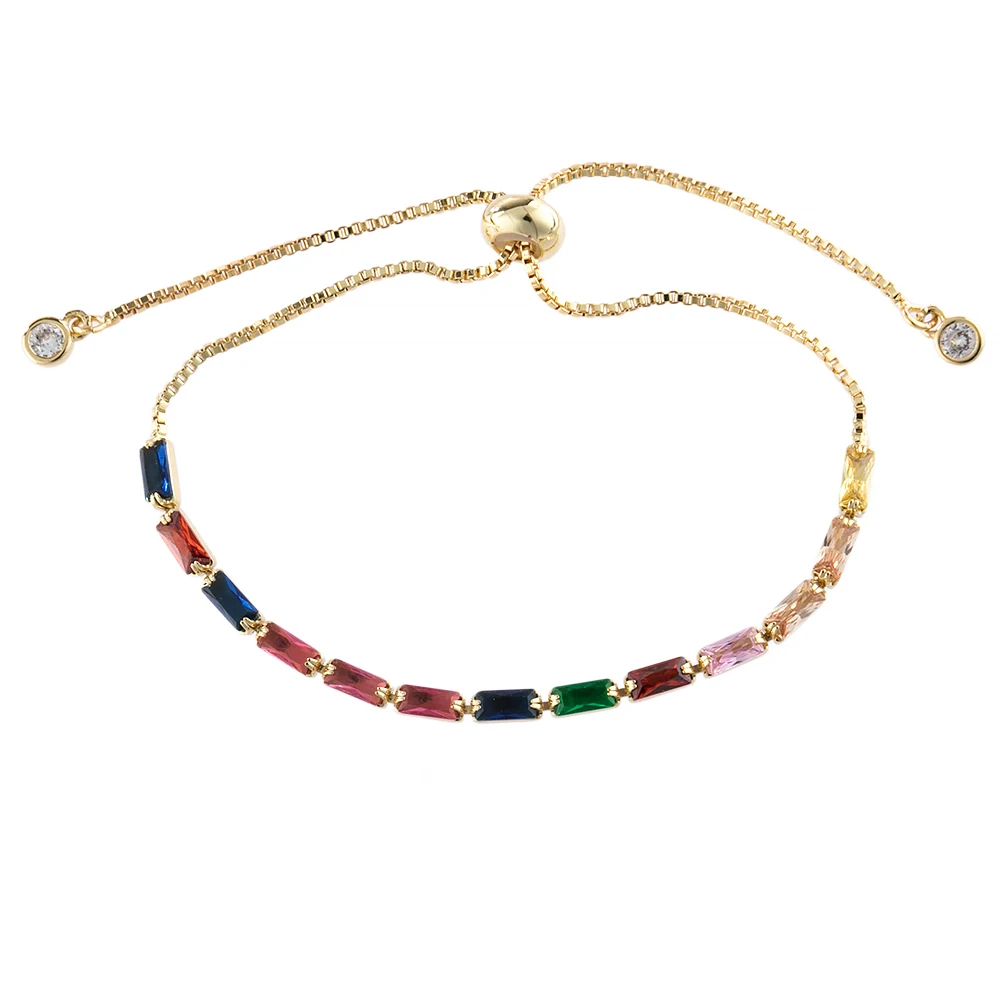 The newest hot crystal with colored zircon bracelet adjustable bracelet for gift jewelry for women, Picture
The newest hot crystal with colored zircon bracelet adjustable bracelet for gift jewelry for women, Picture