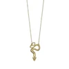 Fashion 18k gold natural stone jewelry india snake chain necklace