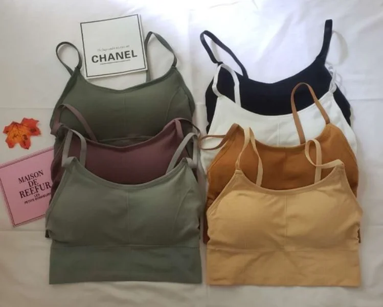 push-up sling seamless beautiful back strap padded non-wire sports bratube tube top seamless bra Women Tank Crop Top
push-up sling seamless beautiful back strap padded non-wire sports bratube tube top seamless bra Women Tank Crop Top
