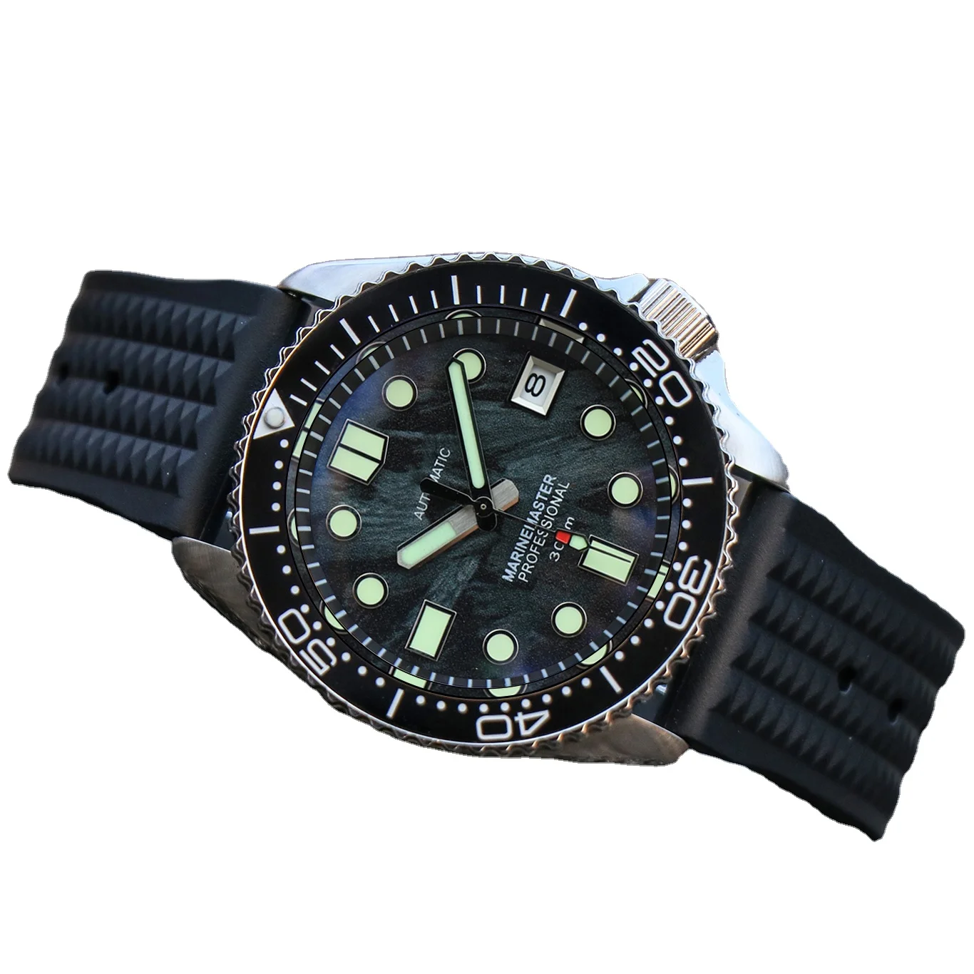 Modify C3 Strong Luminous Aluminum Bezel Frost Dial 100m Wateproof NH35 SKX007 SKX009 Automatic Dive Watch Rubber Watchband 41mm, 1 color
Modify C3 Strong Luminous Aluminum Bezel Frost Dial 100m Wateproof NH35 SKX007 SKX009 Automatic Dive Watch Rubber Watchband 41mm, 1 color