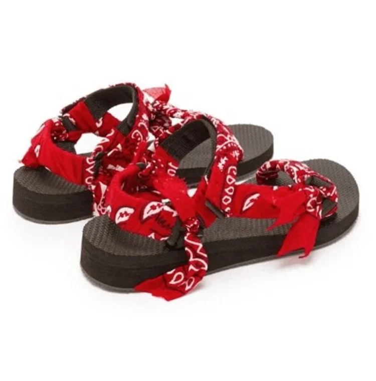 2021 New Arrival Women Thick Bottom Bandana Flat Sandals Soft Sole Open Toe Beach Slides big size, White,black,blue,red
2021 New Arrival Women Thick Bottom Bandana Flat Sandals Soft Sole Open Toe Beach Slides big size, White,black,blue,red