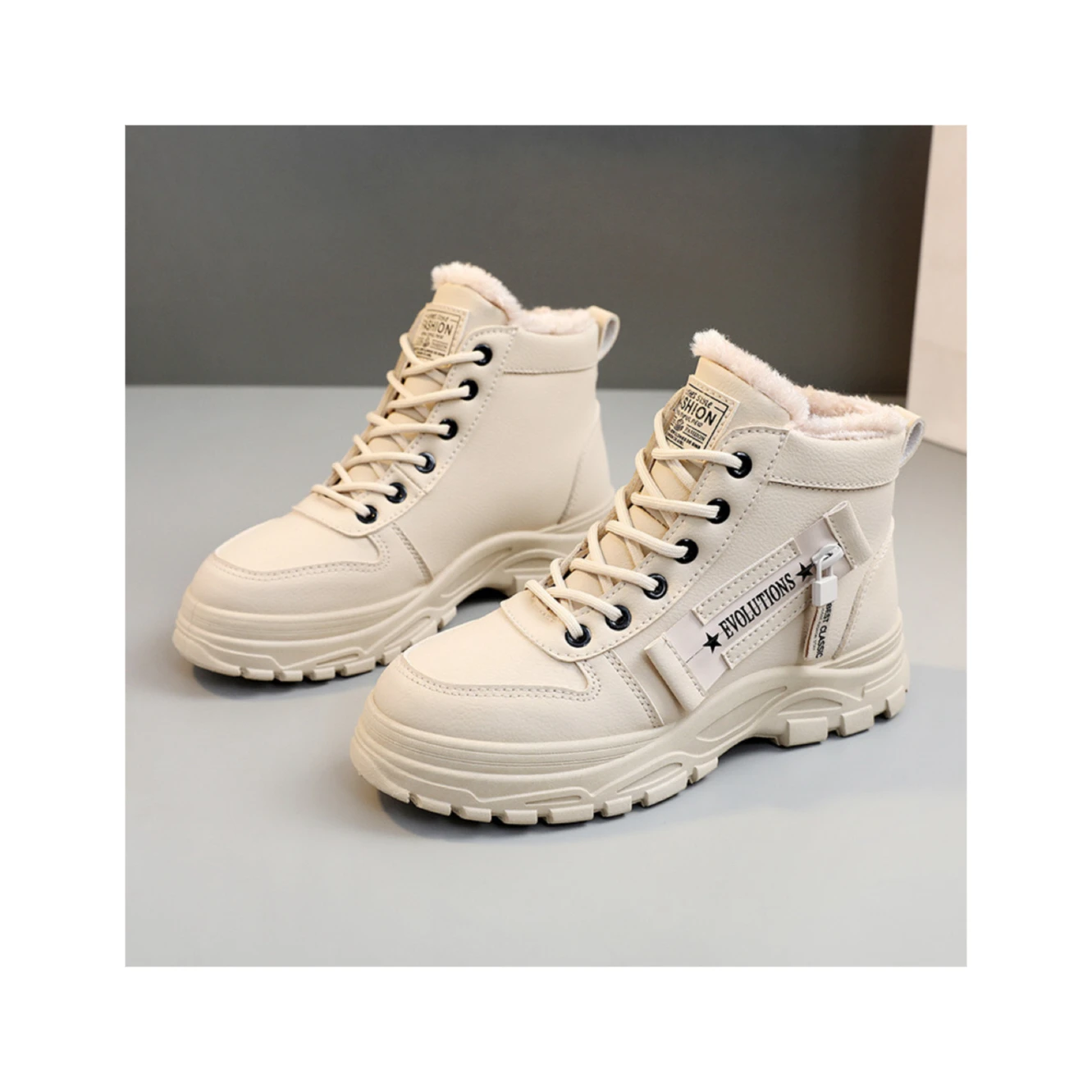 Ankle Snow Boots Martin Boots Winter Thick Fur Warm Women Platform sneakers casual sports shoes for men
Ankle Snow Boots Martin Boots Winter Thick Fur Warm Women Platform sneakers casual sports shoes for men