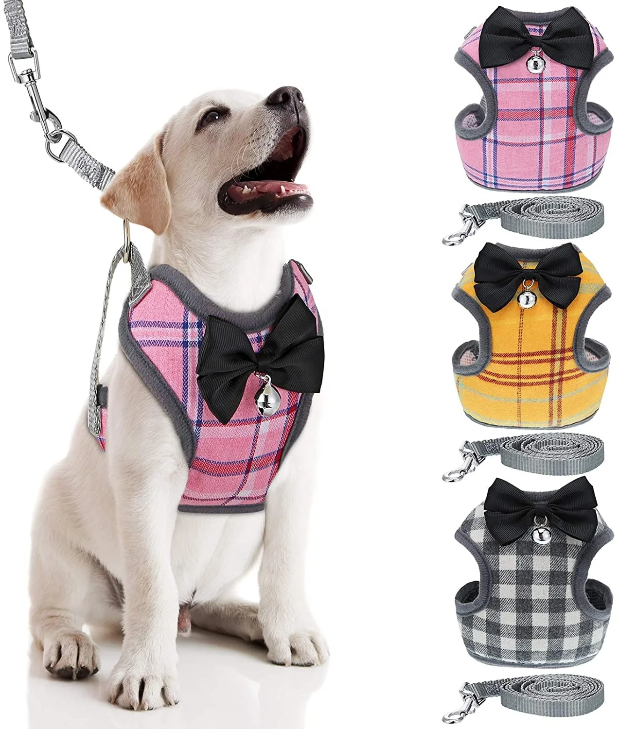 PETPIA Pet Harness No Pull Dog Leash And Harness Set Dog Vest Harness With Soft Mesh Nylon Vest For Small Dogs And Cats, Blue, red, gray, yellow, pink or customized 
PETPIA Pet Harness No Pull Dog Leash And Harness Set Dog Vest Harness With Soft Mesh Nylon Vest For Small Dogs And Cats, Blue, red, gray, yellow, pink or customized