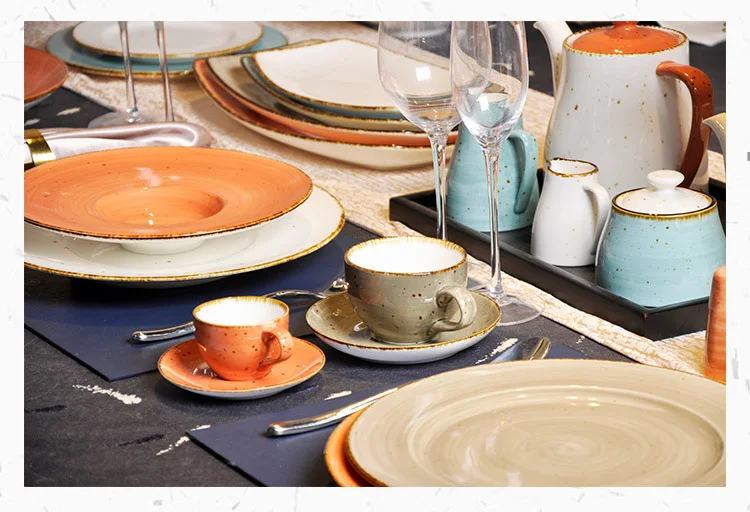 2020 New Design Direct Factory Good Quality Table Top Wholesale Ceramic Bowl Hotel Restaurant Porcelain Soup Bowl Salad Bowl