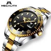 MEGALITH 2019new Luxury Golden WristWatch Men Relogio Masculino Hombre Glorious Quartz Watches Stainless Silver Waterproof Clock
MEGALITH 2019new Luxury Golden WristWatch Men Relogio Masculino Hombre Glorious Quartz Watches Stainless Silver Waterproof Clock