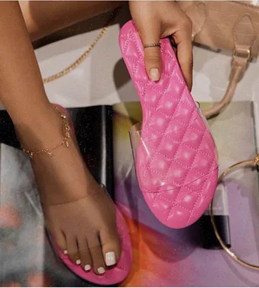 2021 new spot wholesale European and American hot style summer glass glue women's slippers sandals, Picture
2021 new spot wholesale European and American hot style summer glass glue women's slippers sandals, Picture