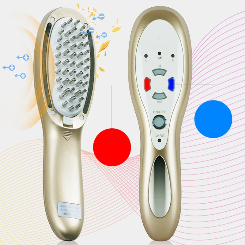Wholesale Factory Price Phototherapy Hair Scalp Care Brush LED Vibration Electric Massage Hair Growth Comb
Wholesale Factory Price Phototherapy Hair Scalp Care Brush LED Vibration Electric Massage Hair Growth Comb