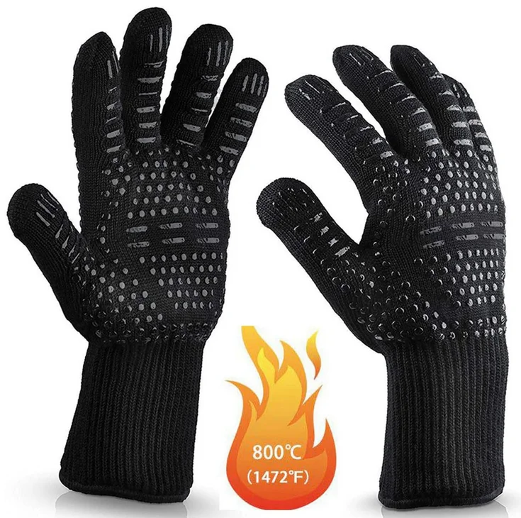 2021 OEM Level 5 Anti Cut Extreme Temp Wearable Cooking Welding Garden BBQ Gloves, Blue/red/black
2021 OEM Level 5 Anti Cut Extreme Temp Wearable Cooking Welding Garden BBQ Gloves, Blue/red/black