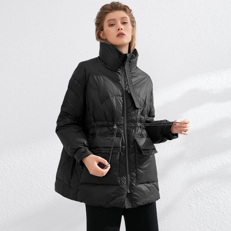New Design Winter Lightweight Down Coat Women Thick Warm Batwing Long Sleeve Loose Duck Down Jackets
New Design Winter Lightweight Down Coat Women Thick Warm Batwing Long Sleeve Loose Duck Down Jackets