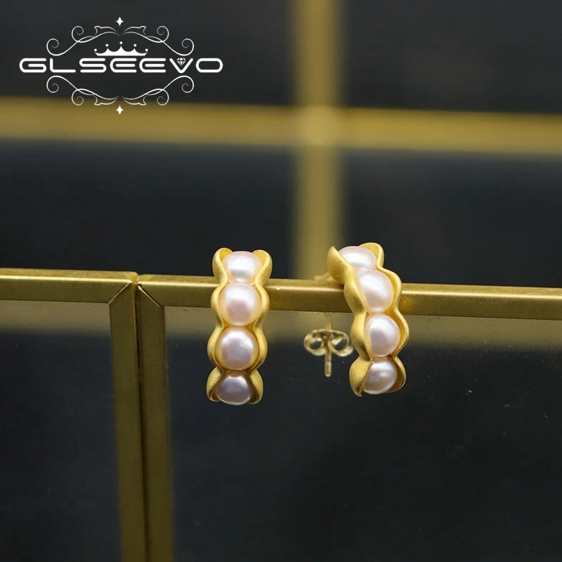 Jewelry Fashion Beautiful Pea Style 925 Sterling Silver Stud Earrings Natural Pearl Daily Style
Jewelry Fashion Beautiful Pea Style 925 Sterling Silver Stud Earrings Natural Pearl Daily Style