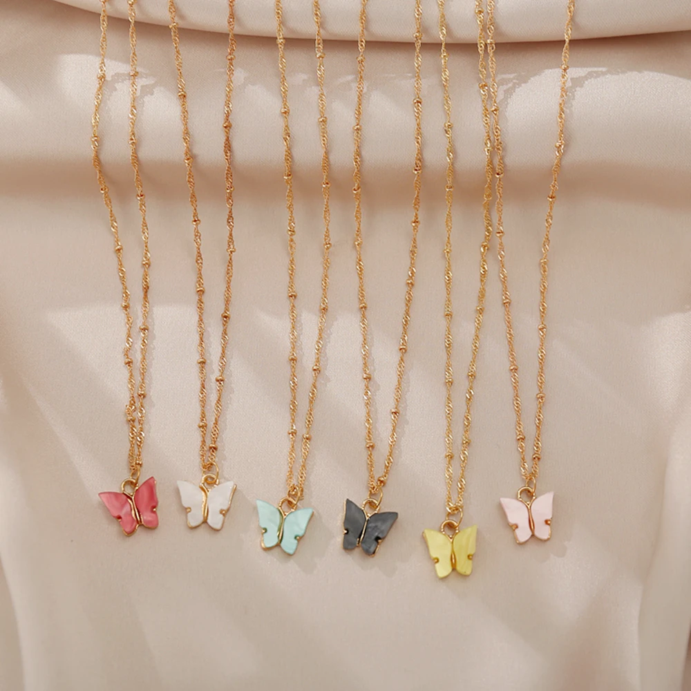 50641 Jewelry butterfly girls necklace fashionable style sweet korea hot selling butterfly necklace
50641 Jewelry butterfly girls necklace fashionable style sweet korea hot selling butterfly necklace