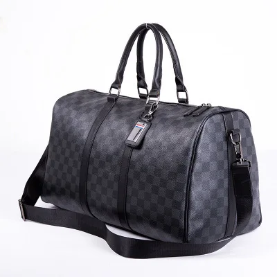 Factory Outlet Plaid Handbag laggage bag travel luggage trolley bag travel, Grey black 
Factory Outlet Plaid Handbag laggage bag travel luggage trolley bag travel, Grey black