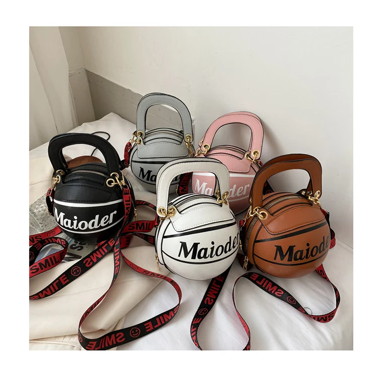Personality PU Leather Small Round Bags Creative Letter Basketball Bags New Design Chain Messenger Bags Women Ball Handbags Sac
Personality PU Leather Small Round Bags Creative Letter Basketball Bags New Design Chain Messenger Bags Women Ball Handbags Sac