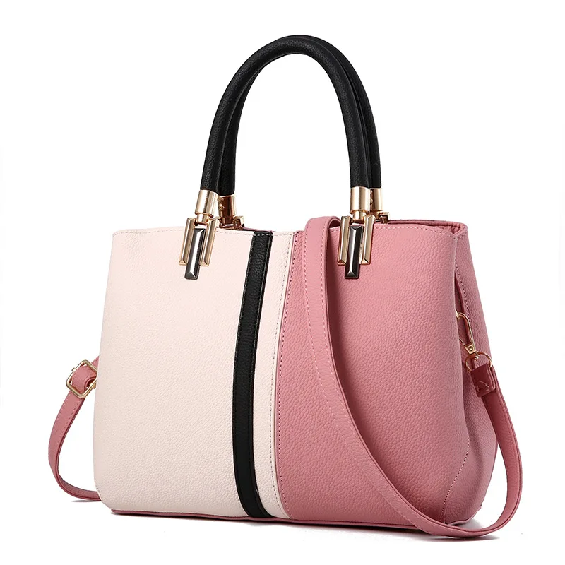 OEM Brand Contrast Color handbags Large Capacity Large Shoulder Bags Luxury Women's Customable Designer Handbags, 6 colors
OEM Brand Contrast Color handbags Large Capacity Large Shoulder Bags Luxury Women's Customable Designer Handbags, 6 colors