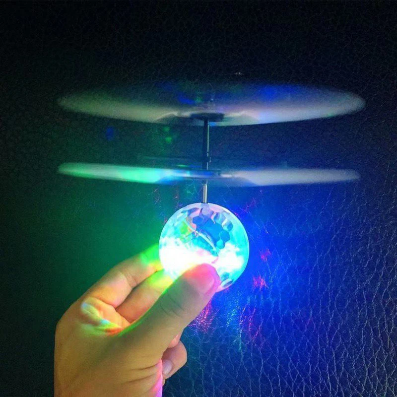 

10% OFF Flying Toy Ball Infrared Induction Remote Control Toys Ball With Led Light Helicopter Rc Ufo Flying Disco Ball Drone Ufo, Picture shown