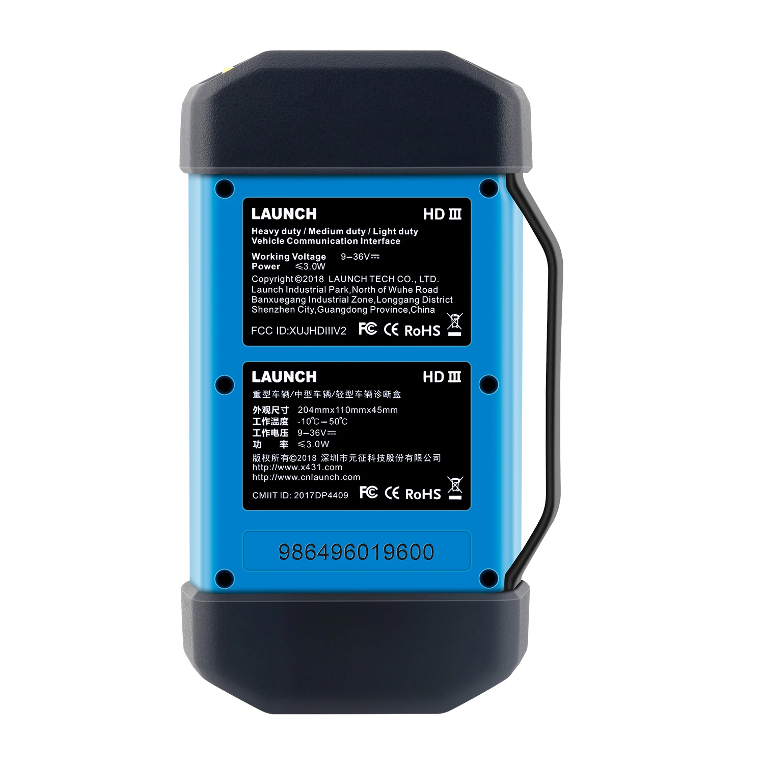2024 New X431 Hd Module OBD2 Code Reader Heavy Duty Scanner Car Diagnostic Tool Special For 24V Work With X-431 Hd3.0
2024 New X431 Hd Module OBD2 Code Reader Heavy Duty Scanner Car Diagnostic Tool Special For 24V Work With X-431 Hd3.0