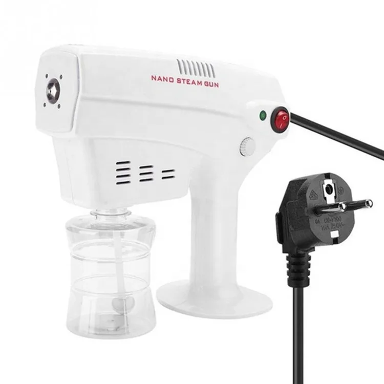 New Design 220V Ultra-Fine Fogging Nano Steam Sprayer Gun Machine Fogger Disinfection Indoor
New Design 220V Ultra-Fine Fogging Nano Steam Sprayer Gun Machine Fogger Disinfection Indoor