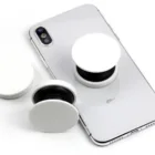 BUBM Mobile Phone Pop-up Style With Socket Kickstand Finger Grip Holder