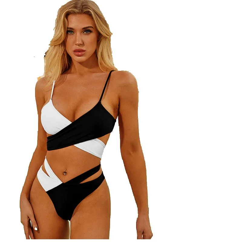Triangle Bikini Swimwear Swimsuit Model Sexy Micro Bikini Tipis Sexy Split Swimsuit Two-color Cross Bikini, Customized color
Triangle Bikini Swimwear Swimsuit Model Sexy Micro Bikini Tipis Sexy Split Swimsuit Two-color Cross Bikini, Customized color