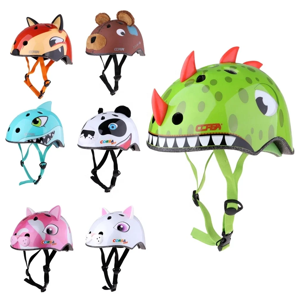 Cartoon animal roller skates protective skateboard helmet set children balance bike bike skate skate cap, Custom color
Cartoon animal roller skates protective skateboard helmet set children balance bike bike skate skate cap, Custom color