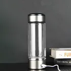 Low ph h2 rich water ionizer electrolysis generator portable hydrogen alkaline water filter bottle