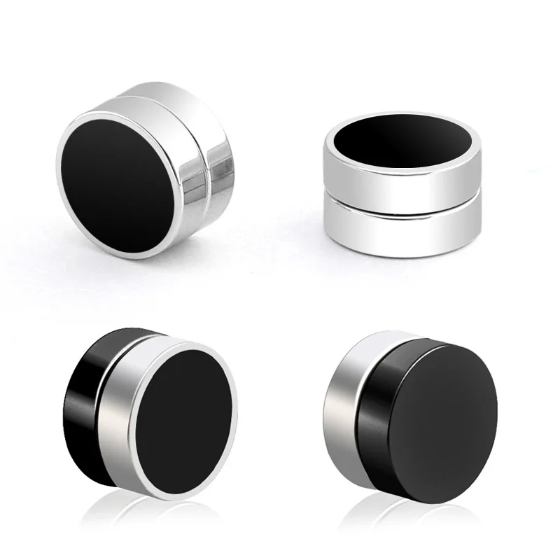 2021 trendy Stainless Steel mens Stud Earring Round Magnetic Ear Clips Magnet Earrings studs For Women
2021 trendy Stainless Steel mens Stud Earring Round Magnetic Ear Clips Magnet Earrings studs For Women