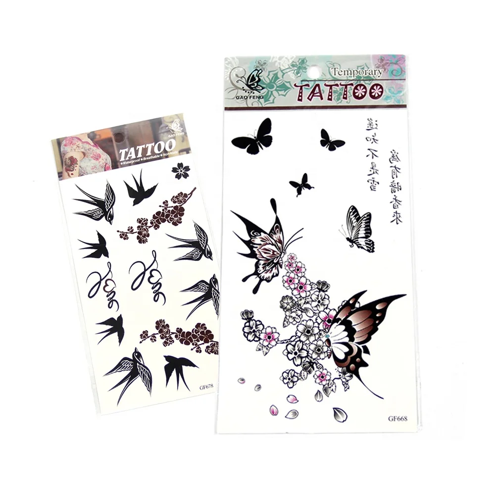 Men's big arm sleeve Black Sexy waterproof Temporary Tattoo Sticker full arm butterfly pattern arm tattoo sticker waterproof
Men's big arm sleeve Black Sexy waterproof Temporary Tattoo Sticker full arm butterfly pattern arm tattoo sticker waterproof