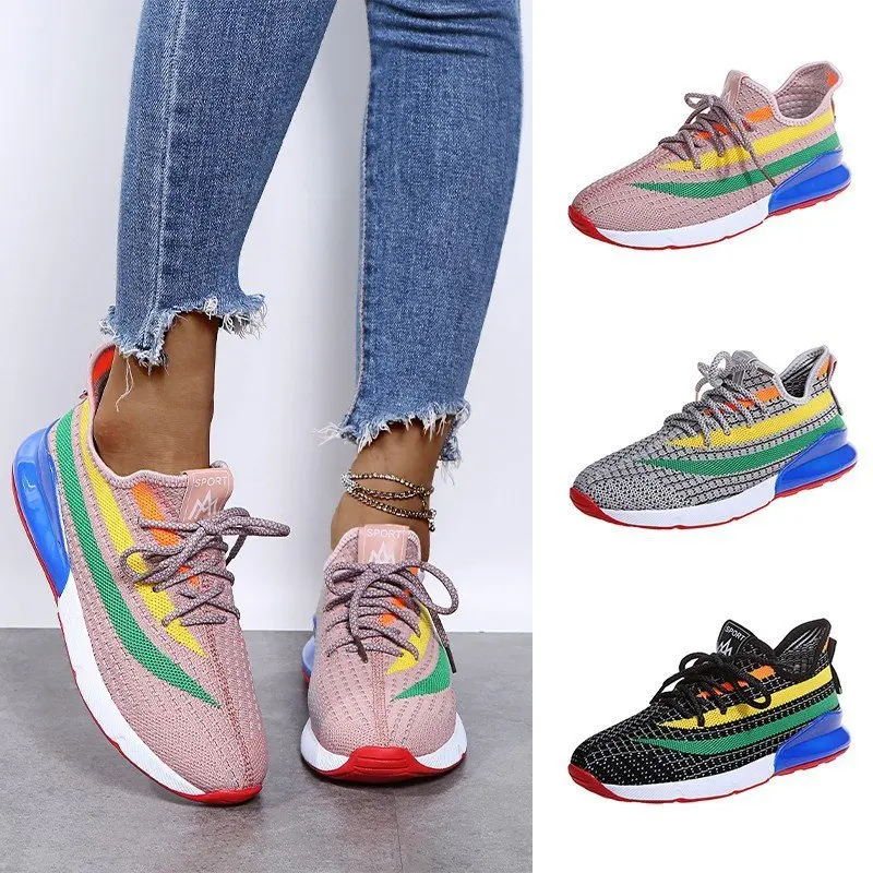Women Air Cushion Sport Shoes In Women Fashion Patchwork Sneakers Lace Up Vendors Shoes Women Mesh Breathable Casual Shoes
Women Air Cushion Sport Shoes In Women Fashion Patchwork Sneakers Lace Up Vendors Shoes Women Mesh Breathable Casual Shoes