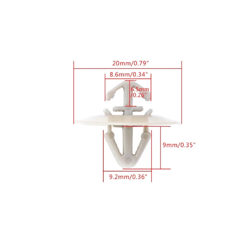 QILEJVS 100Pcs Clips For Renault Trafic Traffic Side Moulding Lower Protection Door Trim
QILEJVS 100Pcs Clips For Renault Trafic Traffic Side Moulding Lower Protection Door Trim