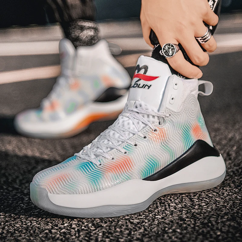 Sneakers Basketball Shoe Basket Men High Top Sport Male Lightweight Outdoor Lace Up Man Breathable basketball shoes custom
Sneakers Basketball Shoe Basket Men High Top Sport Male Lightweight Outdoor Lace Up Man Breathable basketball shoes custom