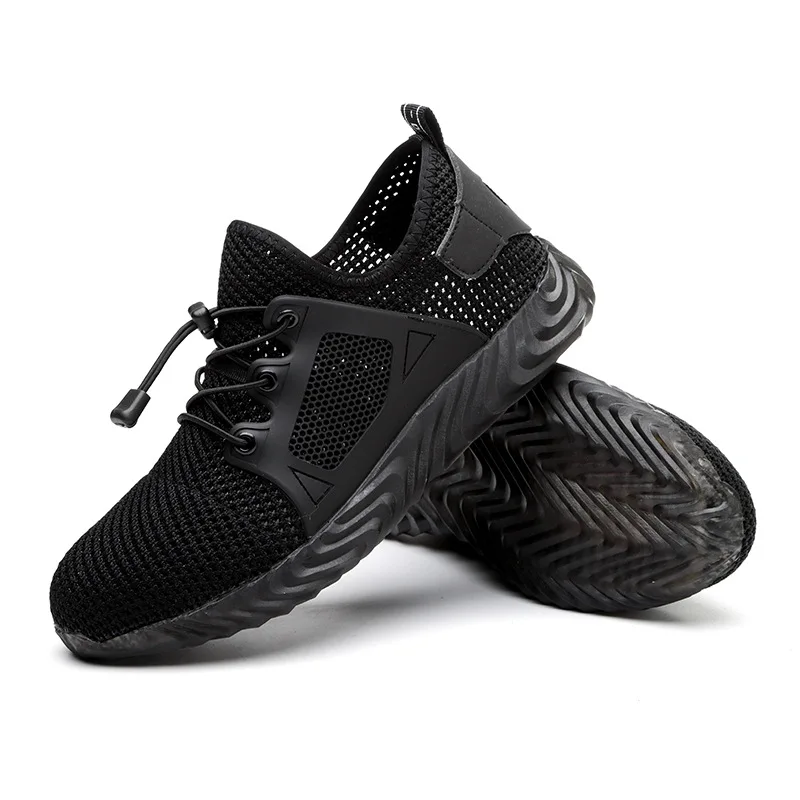 2022 Fashion Breathable Safety Shoes Gum-rubber Outsole Industrial Steel Toe Men Protective Work Shoes, Black
2022 Fashion Breathable Safety Shoes Gum-rubber Outsole Industrial Steel Toe Men Protective Work Shoes, Black