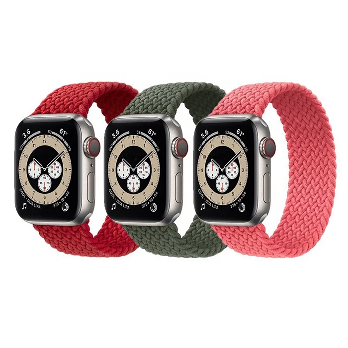Elastic Braided Sport Woven Solo loop Replacement Wrist Nylon Watch Band Strap For Apple Watch SE S6/5/4/3/2/1
Elastic Braided Sport Woven Solo loop Replacement Wrist Nylon Watch Band Strap For Apple Watch SE S6/5/4/3/2/1
