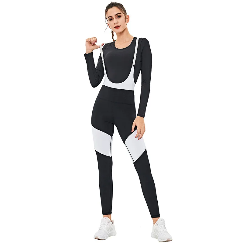 New yoga suit women's long sleeve sports suit autumn and winter elastic quick drying Jumpsuit pants
New yoga suit women's long sleeve sports suit autumn and winter elastic quick drying Jumpsuit pants