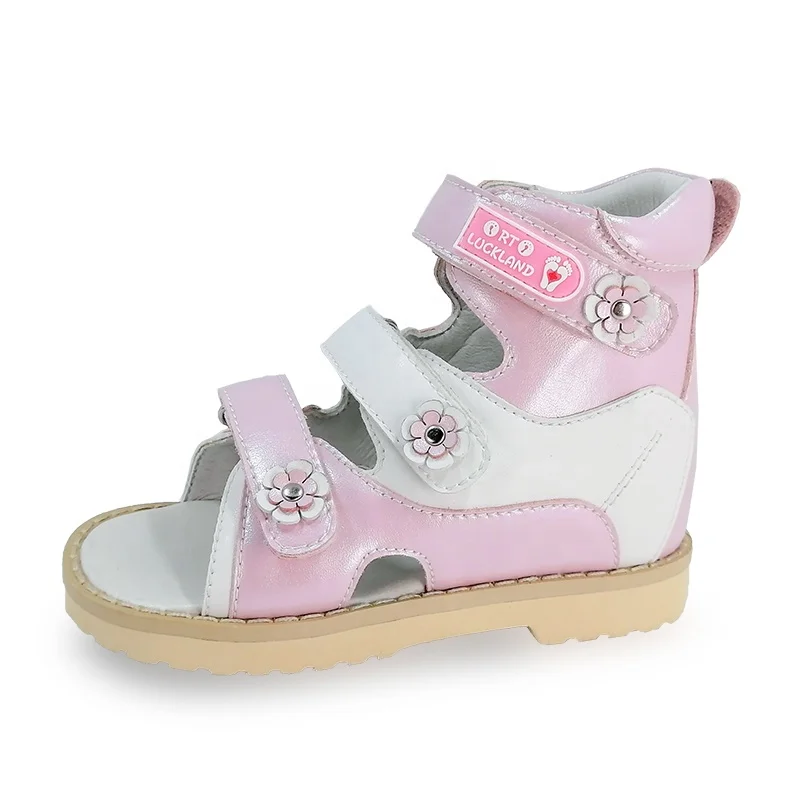 Wholesale latest european style arch support kids orthopedic shoes pink leather children girl sandals shoes low MOQ
Wholesale latest european style arch support kids orthopedic shoes pink leather children girl sandals shoes low MOQ