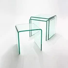 Modern Style Pattern Glass Table Popular Coffee Table Top Replacement Furniture Glass