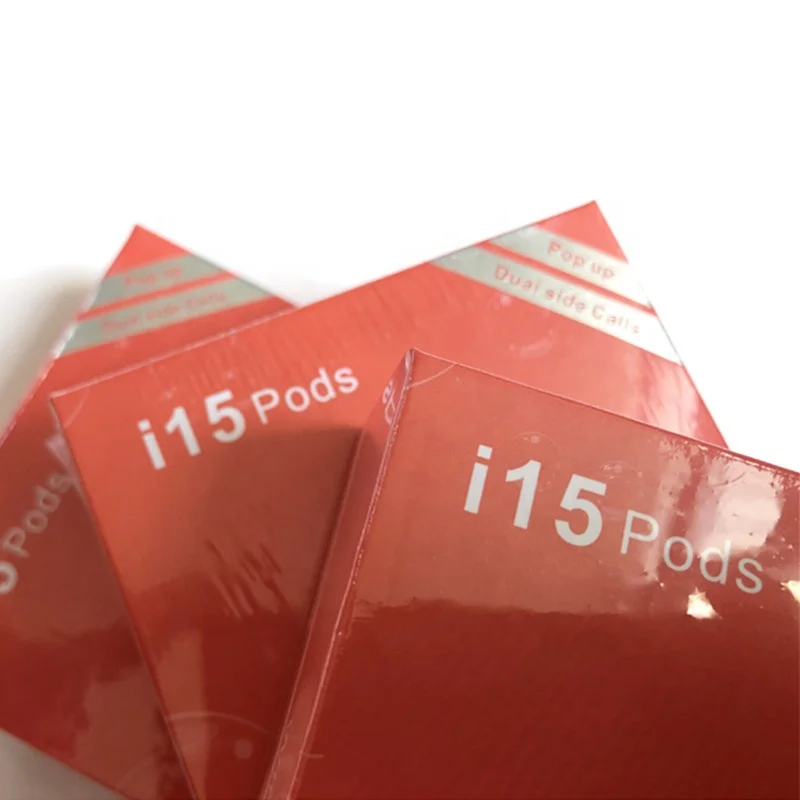 i15 pods BT Headphones Wireless TWS Earphone Built in Stereo Mic Charging Case i15pods Earbuds i15 Wireless Headset
i15 pods BT Headphones Wireless TWS Earphone Built in Stereo Mic Charging Case i15pods Earbuds i15 Wireless Headset