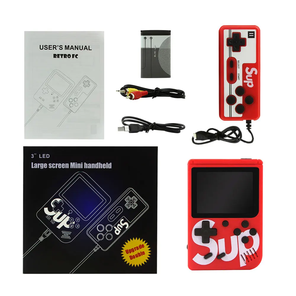 Mini Sup Game Box Retro Classic Mini Game Two-player Machine SUP Handheld Game Console 400 In 1
Mini Sup Game Box Retro Classic Mini Game Two-player Machine SUP Handheld Game Console 400 In 1