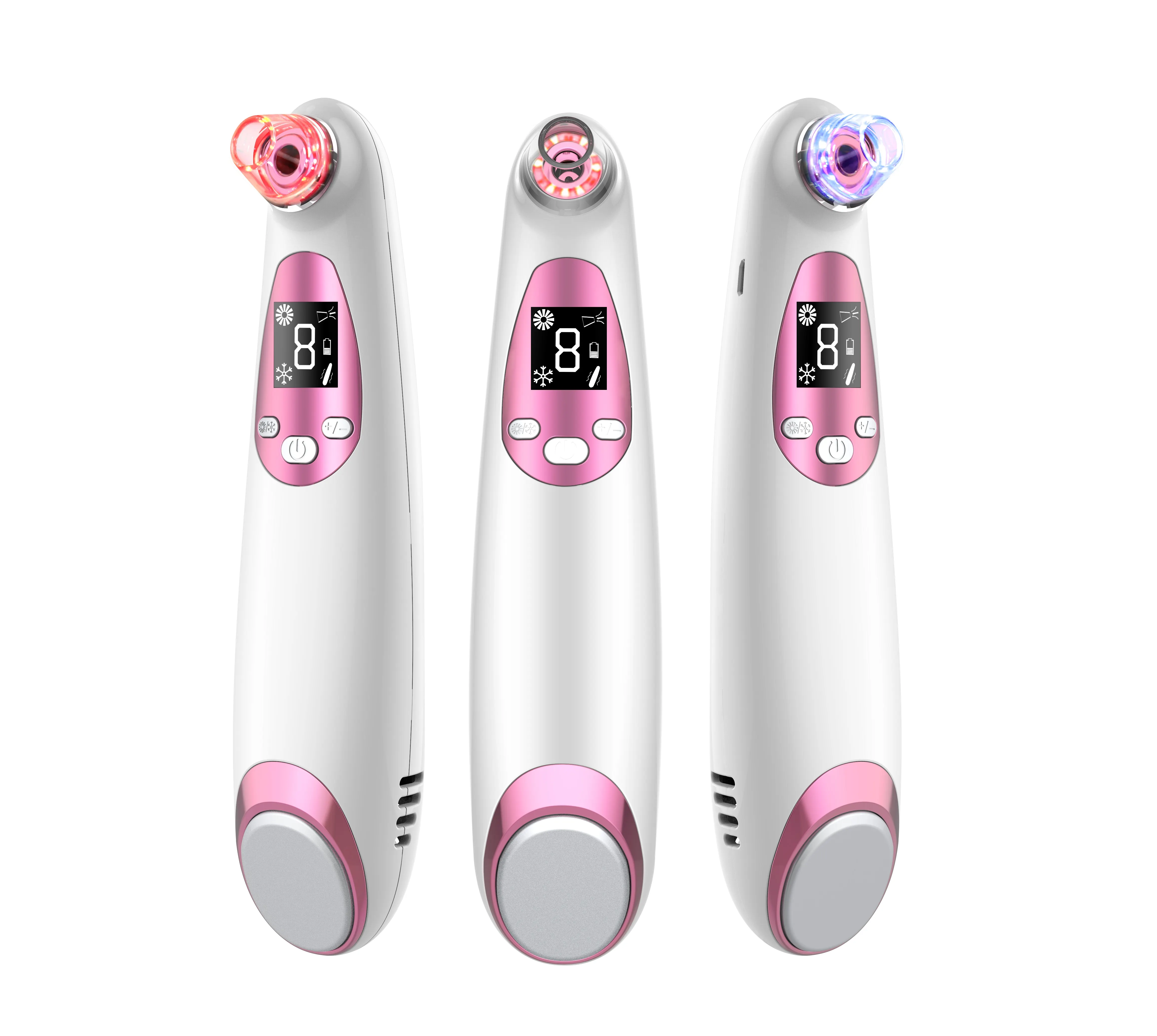 Professional Electronic face skin care instrument vaccum Ultrasonic blackhead removal set
Professional Electronic face skin care instrument vaccum Ultrasonic blackhead removal set