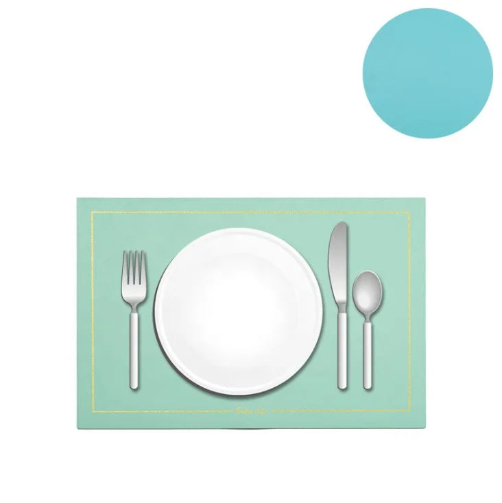 Popular in INS Double Side Non-Slip Washable Imitation leather Placemats PVC Dining Table Mats, Black
Popular in INS Double Side Non-Slip Washable Imitation leather Placemats PVC Dining Table Mats, Black